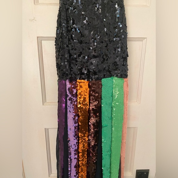 Tibi Multicolor Long Night Out Dress, Size 2 - Picture 8 of 11